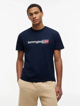 Camiseta con el logotipo de Tommy Jeans