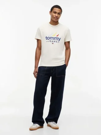 Camiseta con el logotipo de Tommy Jeans Sailing