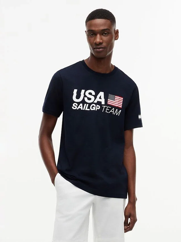Camiseta con el logotipo de Tommy x US SailGP Team Camiseta con el logotipo de Tommy x US SailGP Team