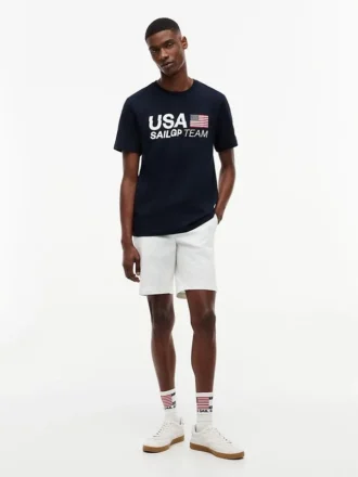 Camiseta con el logotipo de Tommy x US SailGP Team Camiseta con el logotipo de Tommy x US SailGP Team