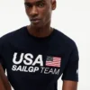 Camiseta con el logotipo de Tommy x US SailGP Team Camiseta con el logotipo de Tommy x US SailGP Team