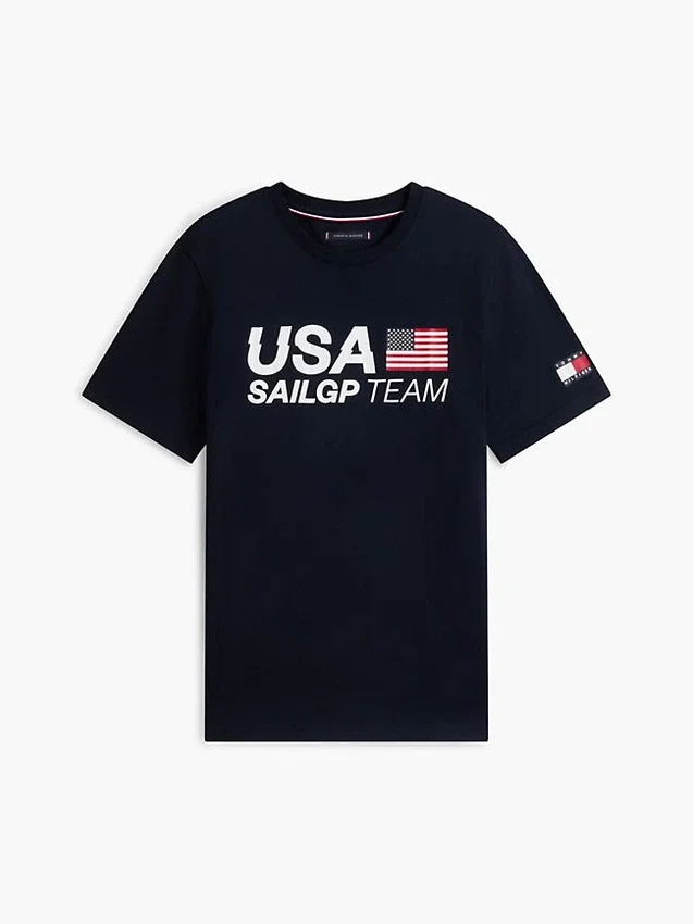 Camiseta con el logotipo de Tommy x US SailGP Team Camiseta con el logotipo de Tommy x US SailGP Team