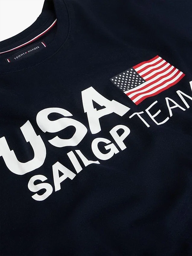 Camiseta con el logotipo de Tommy x US SailGP Team Camiseta con el logotipo de Tommy x US SailGP Team