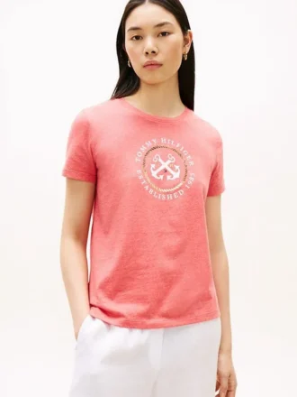 Camiseta con el logotipo del ancla de TH