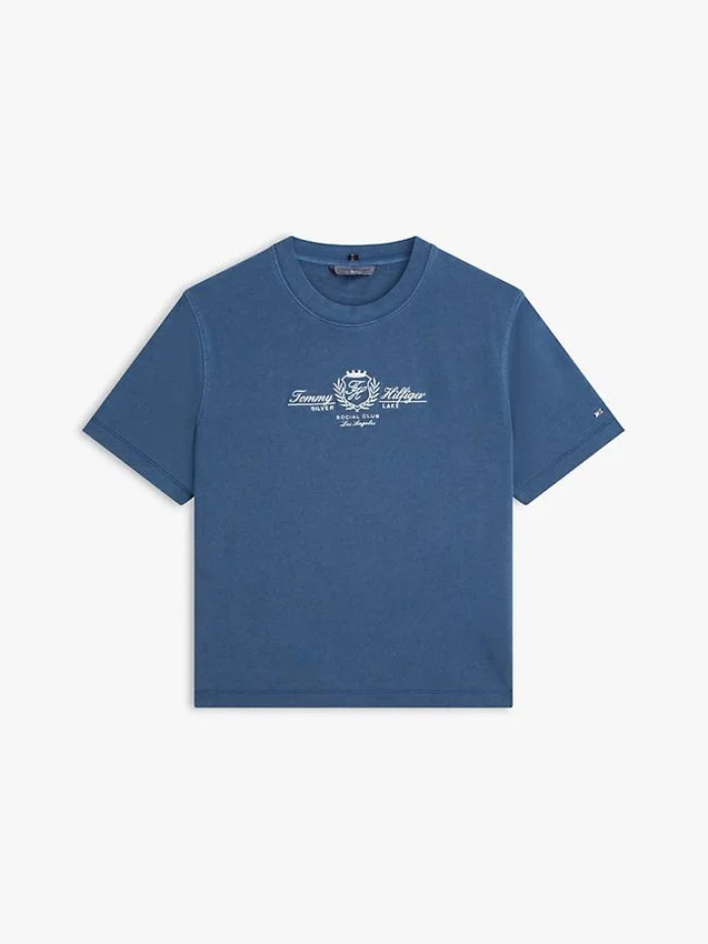 Camiseta con el logotipo del club bordado Camiseta con el logotipo del club bordado