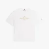 Camiseta con el logotipo del escudo del club en tono dorado Camiseta con el logotipo del escudo del club en tono dorado