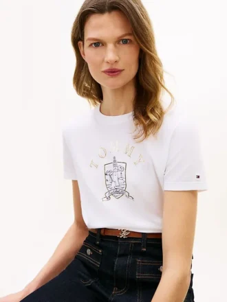 Camiseta con el logotipo del faro