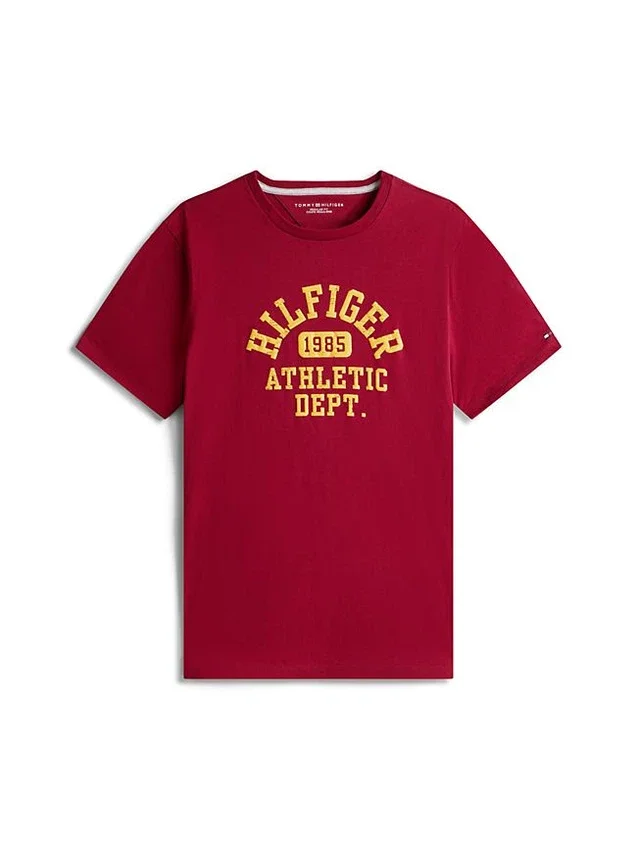 Camiseta con el logotipo deportivo Hilfiger 1985 Camiseta con el logotipo deportivo Hilfiger 1985