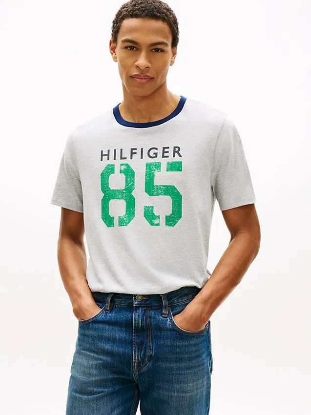 Camiseta con el logotipo Hilfiger 85 Camiseta con el logotipo Hilfiger 85