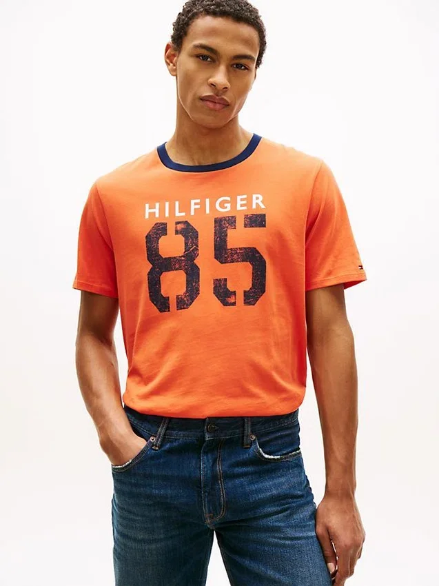 Camiseta con el logotipo Hilfiger 85 Camiseta con el logotipo Hilfiger 85