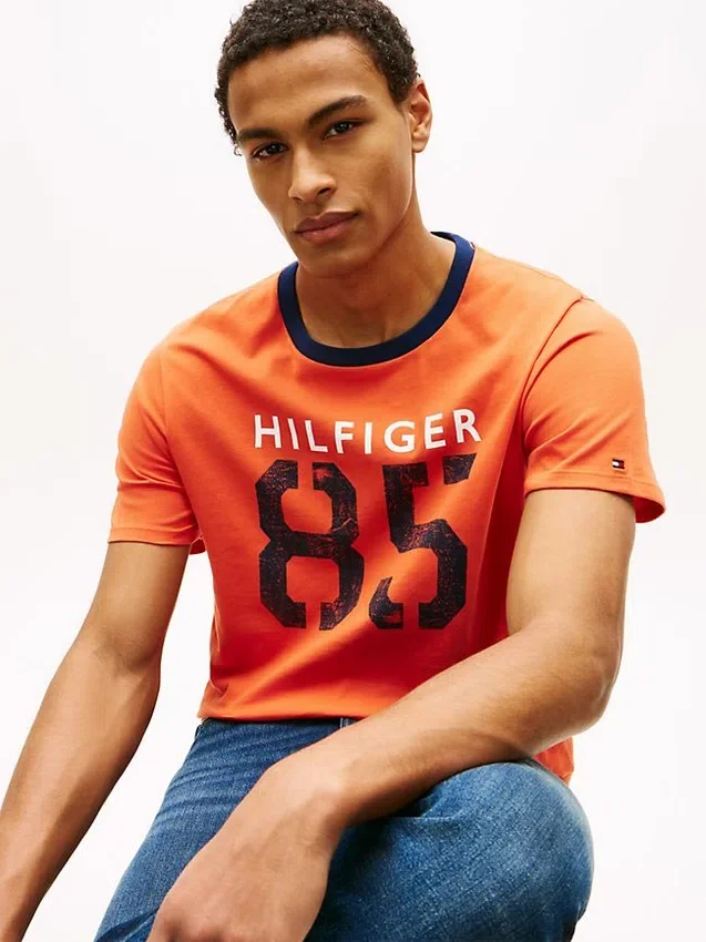Camiseta con el logotipo Hilfiger 85 Camiseta con el logotipo Hilfiger 85