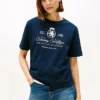 Camiseta con el logotipo Script Crest bordado