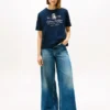 Camiseta con el logotipo Script Crest bordado