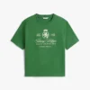 Camiseta con el logotipo Script Crest bordado Camiseta con el logotipo Script Crest bordado