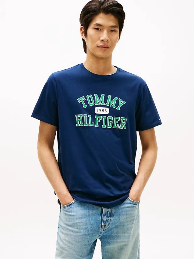 Camiseta con el logotipo Tommy Varsity Camiseta con el logotipo Tommy Varsity