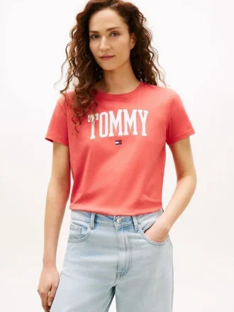 Camiseta con el logotipo Varsity Tommy
