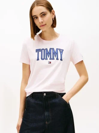Camiseta con el logotipo Varsity Tommy