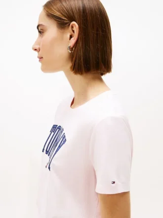Camiseta con el logotipo Varsity Tommy