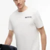 Camiseta con estampado de palmera del desierto en la espalda