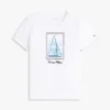 Camiseta con estampado de velero