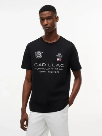 Camiseta con estampado del coche del equipo Tommy x Cadillac F1® Team