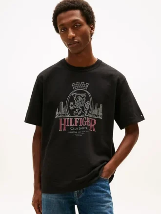 Camiseta con estampado gráfico Hilfiger Crest