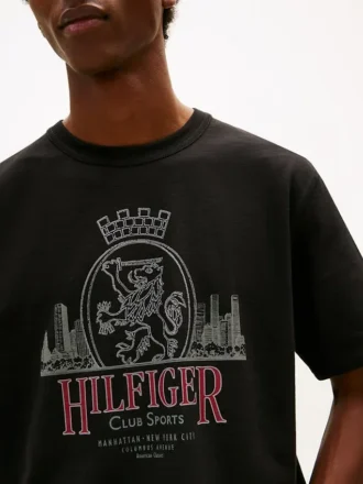 Camiseta con estampado gráfico Hilfiger Crest