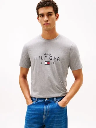 Camiseta con estampado Hilfiger 1985