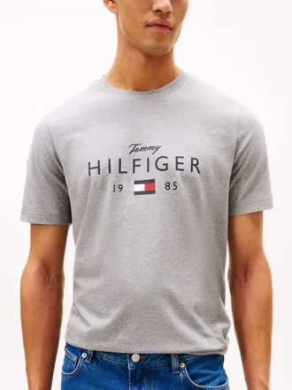 Camiseta con estampado Hilfiger 1985