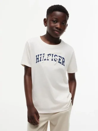 Camiseta con estampado Hilfiger para niño