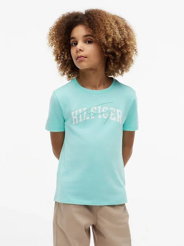 Camiseta con estampado Hilfiger para niño Camiseta con estampado Hilfiger para niño