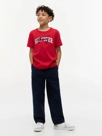 Camiseta con estampado Hilfiger para niño