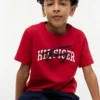Camiseta con estampado Hilfiger para niño