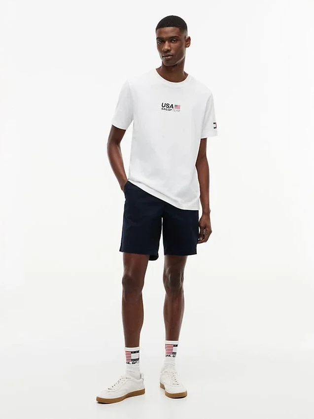 Camiseta con estampado Tommy x US SailGP Team Camiseta con estampado Tommy x US SailGP Team