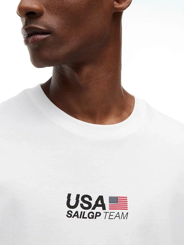 Camiseta con estampado Tommy x US SailGP Team Camiseta con estampado Tommy x US SailGP Team