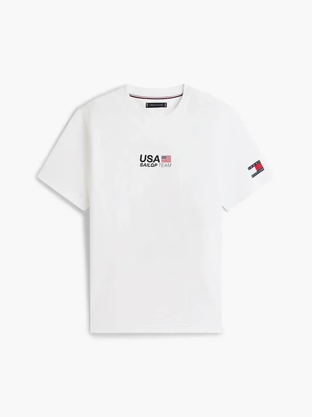 Camiseta con estampado Tommy x US SailGP Team Camiseta con estampado Tommy x US SailGP Team