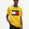 Camiseta con gran logotipo de bandera Camiseta con gran logotipo de bandera