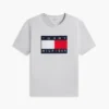Camiseta con gran logotipo de bandera Camiseta con gran logotipo de bandera