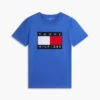 Camiseta con gran logotipo de bandera