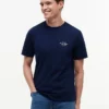 Camiseta con gráfico náutico en la espalda Camiseta con gráfico náutico en la espalda