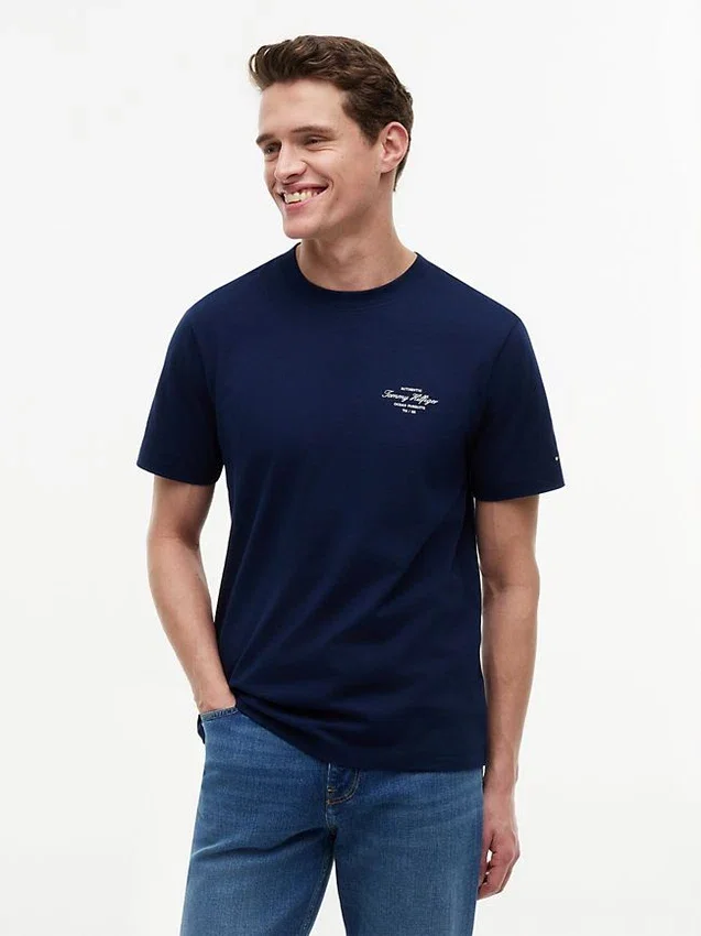 Camiseta con gráfico náutico en la espalda Camiseta con gráfico náutico en la espalda
