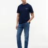 Camiseta con gráfico náutico en la espalda Camiseta con gráfico náutico en la espalda