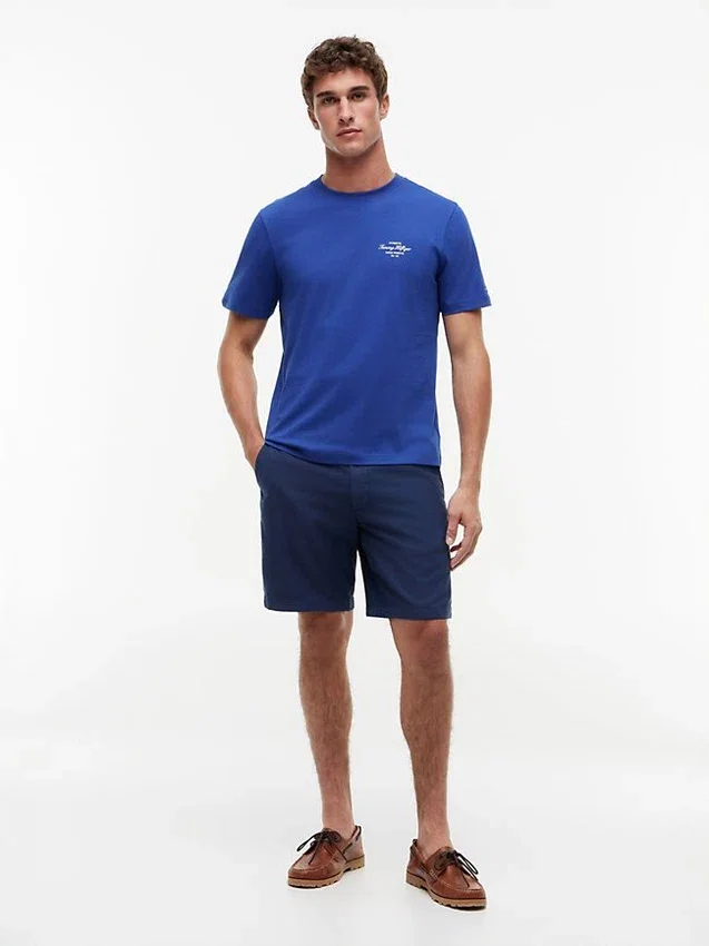Camiseta con gráfico náutico en la espalda Camiseta con gráfico náutico en la espalda