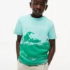 Camiseta con logo de surf para niño