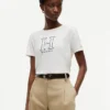 Camiseta con logo H floral Camiseta con logo H floral