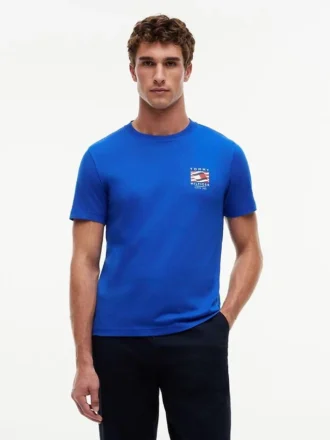 Camiseta con logotipo Box Flag