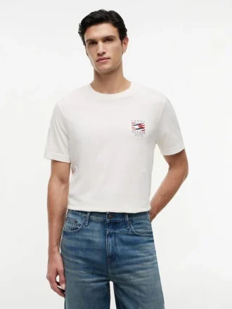 Camiseta con logotipo Box Flag