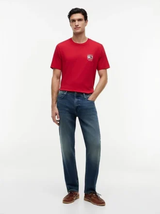 Camiseta con logotipo Box Flag