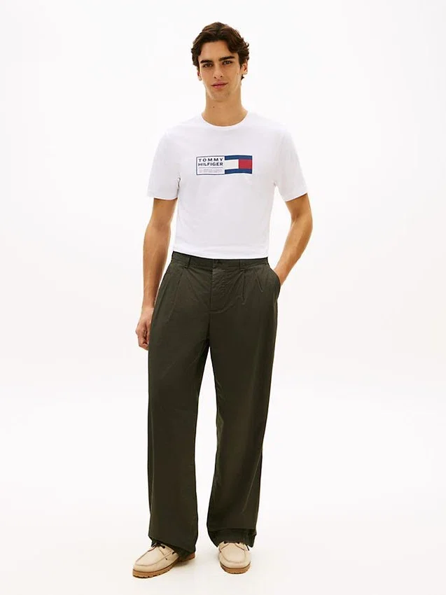Camiseta con logotipo de bandera Camiseta con logotipo de bandera
