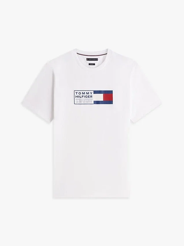 Camiseta con logotipo de bandera Camiseta con logotipo de bandera